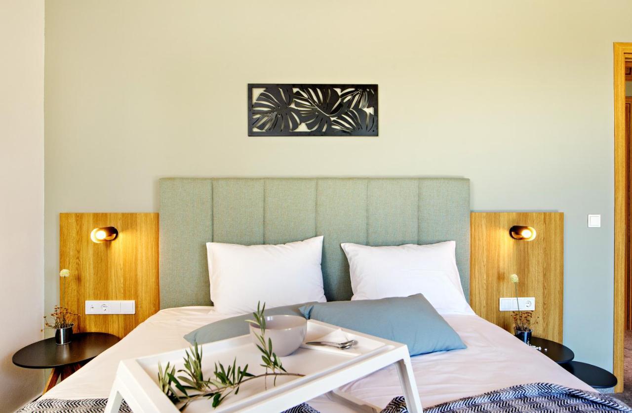 Almond Cottage With A Sea View Above Plakias Esterno foto