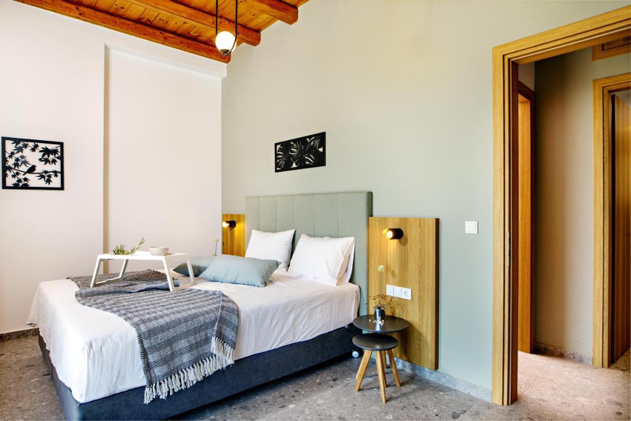 Almond Cottage With A Sea View Above Plakias Esterno foto