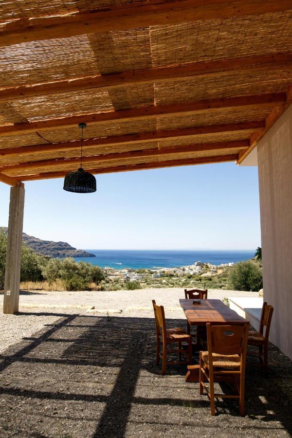 Almond Cottage With A Sea View Above Plakias Esterno foto
